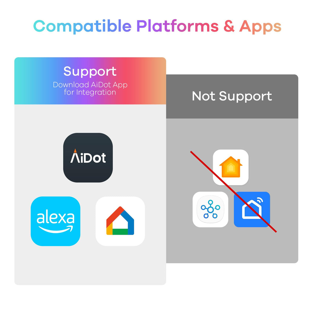 AiDot app preset scenes make festive lighting quick and easy.