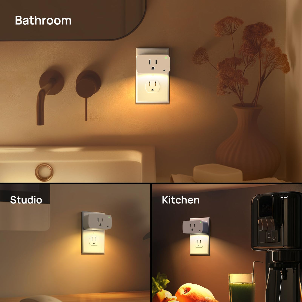 Linkind app control interface illustrating hub-free remote operation.