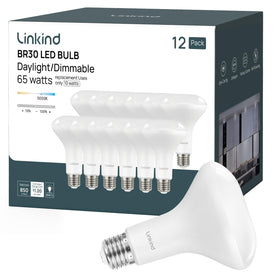 Linkind BR30 LED flood bulb dimmable for versatile room lighting