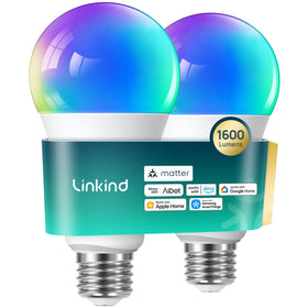 Linkind Matter smart bulb pack illuminates living room with 1600 lumens