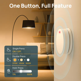 Linkind Matter smart bulb in action with voice control via smart assistant