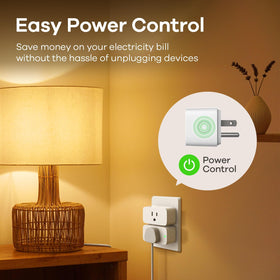 Energy timer display concept for Linkind Matter Smart Plug in action