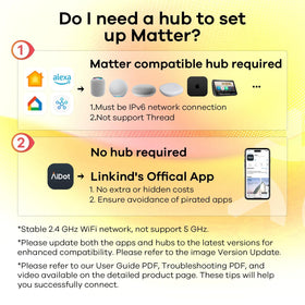 Remote access view of Linkind Matter Smart Plug on mobile app screen