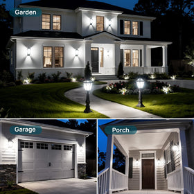 Linkind no-flicker 5000K daylight for steady outdoor visibility