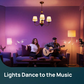 Linkind music reactive mode syncs lights to beat for parties