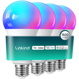 Linkind smart bulb bright 1600 lumens for wide rooms