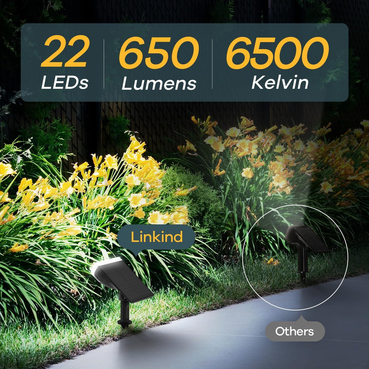 Linkind StarRay adjustable direction for precise landscape illumination