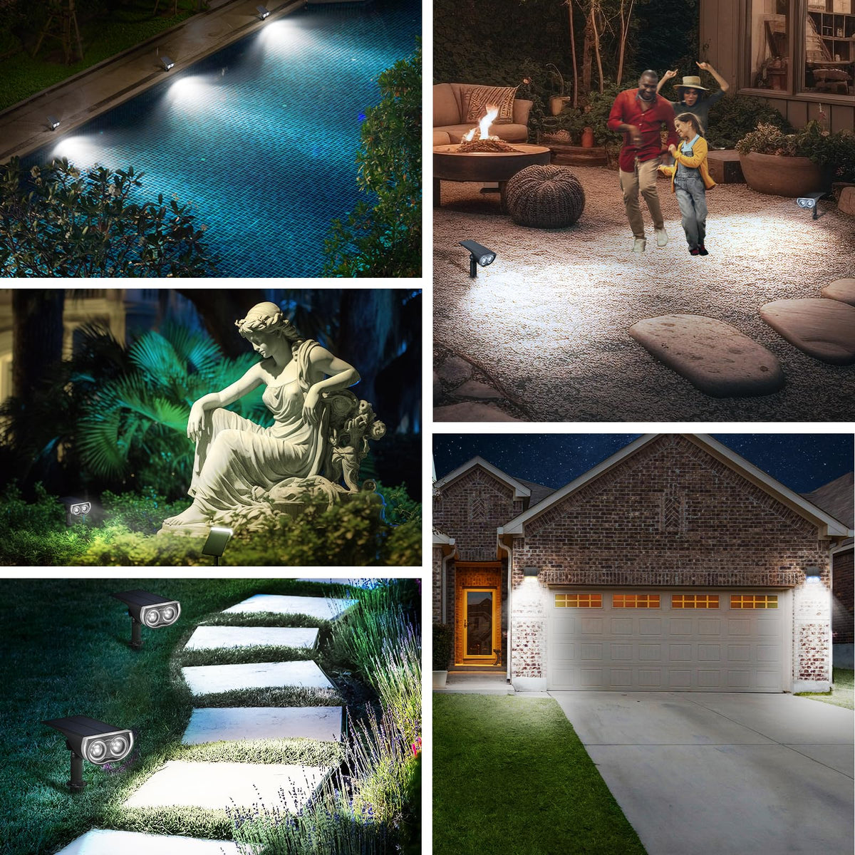 Linkind StarRayS patio spotlight creates warm outdoor ambience