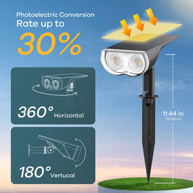 Linkind StarRay color-changing yard lights create dynamic exterior ambiance