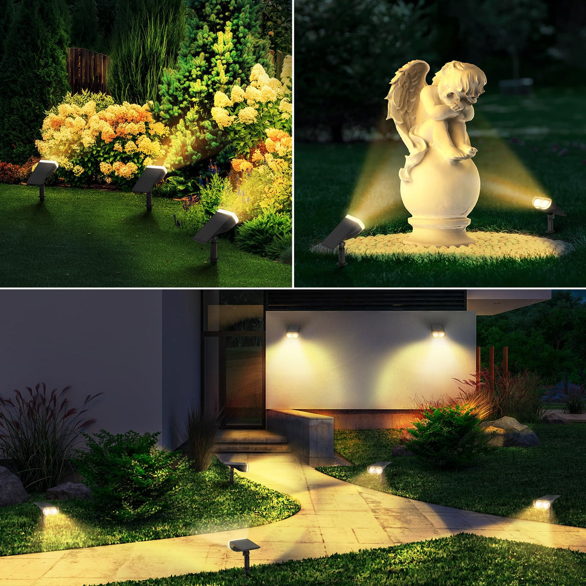 Linkind StarRay ground stake and wall mount offer flexible installation options.
