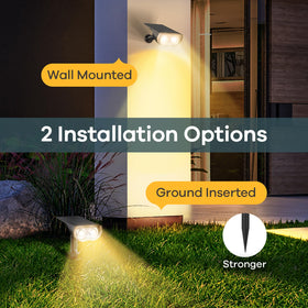 Linkind StarRay IP65 weatherproof shell protects against rain and sun.
