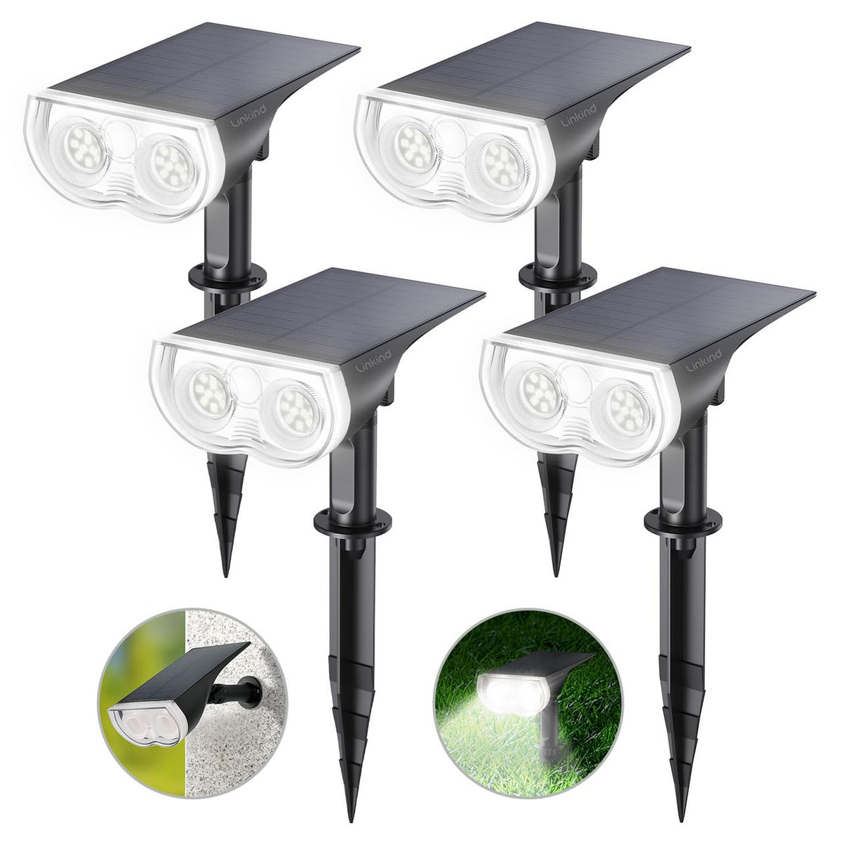 Linkind StarRay solar panel for efficient outdoor charging and quick setup