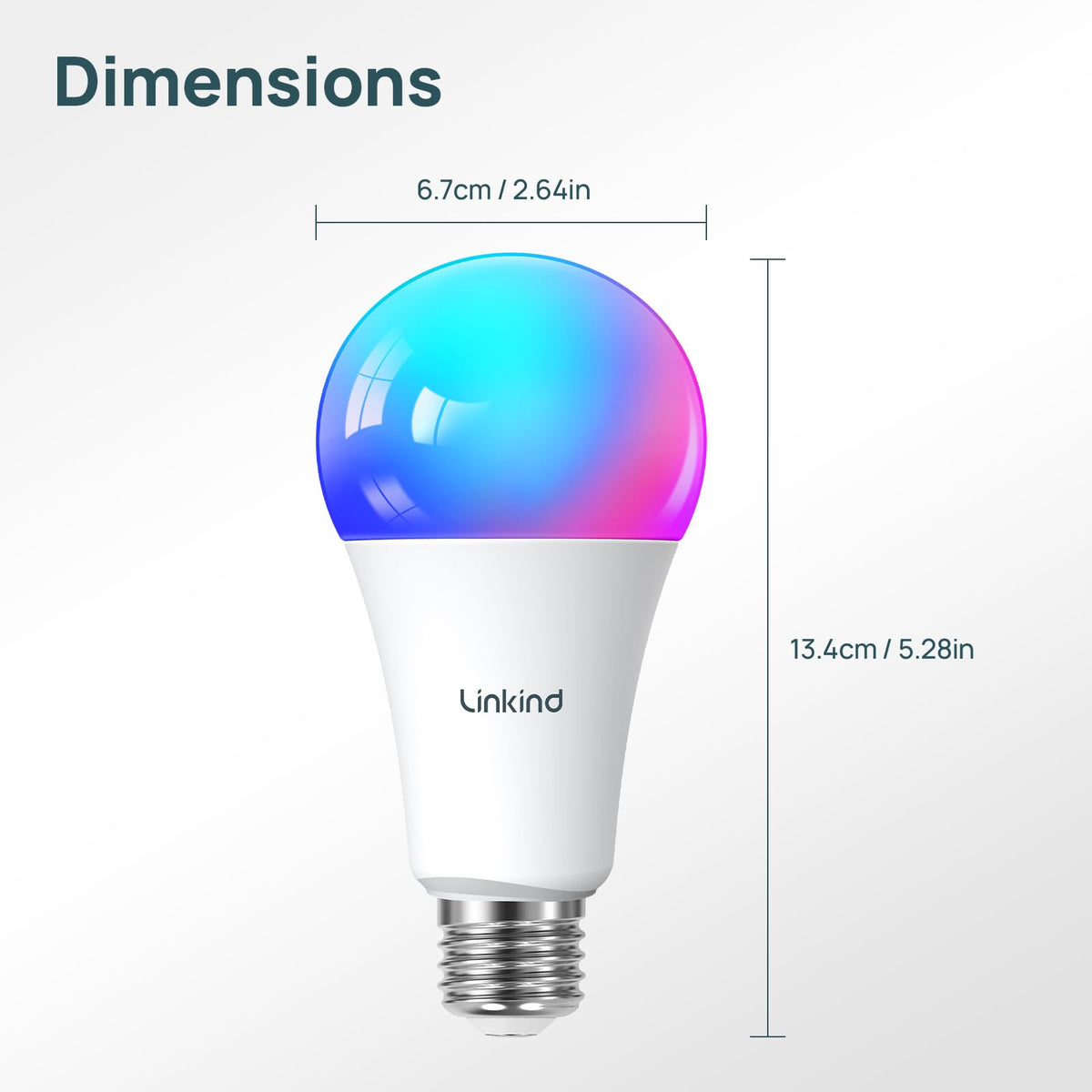 Two-pack Linkind bulbs ready to illuminate multiple rooms.