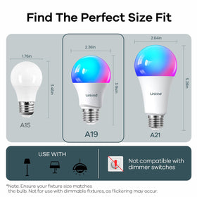 Linkind wake-up mode simulating sunrise in the bulb