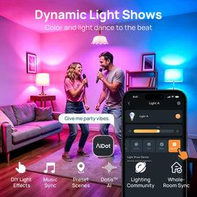 Linkind bulb with voice control compatible with Alexa and Google Assistant