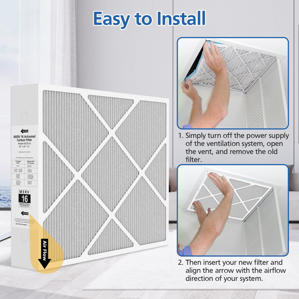 LINNIW compatibility with Trion Air Bear 453000-001 for wide coverage
