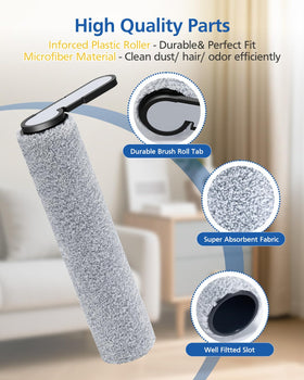 LINNIW F25 filter pack close-up showing filtration of fine particles.