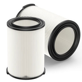 LINNIW VF4000 two-pack filters for RIDGID vacuums improve dust capture.
