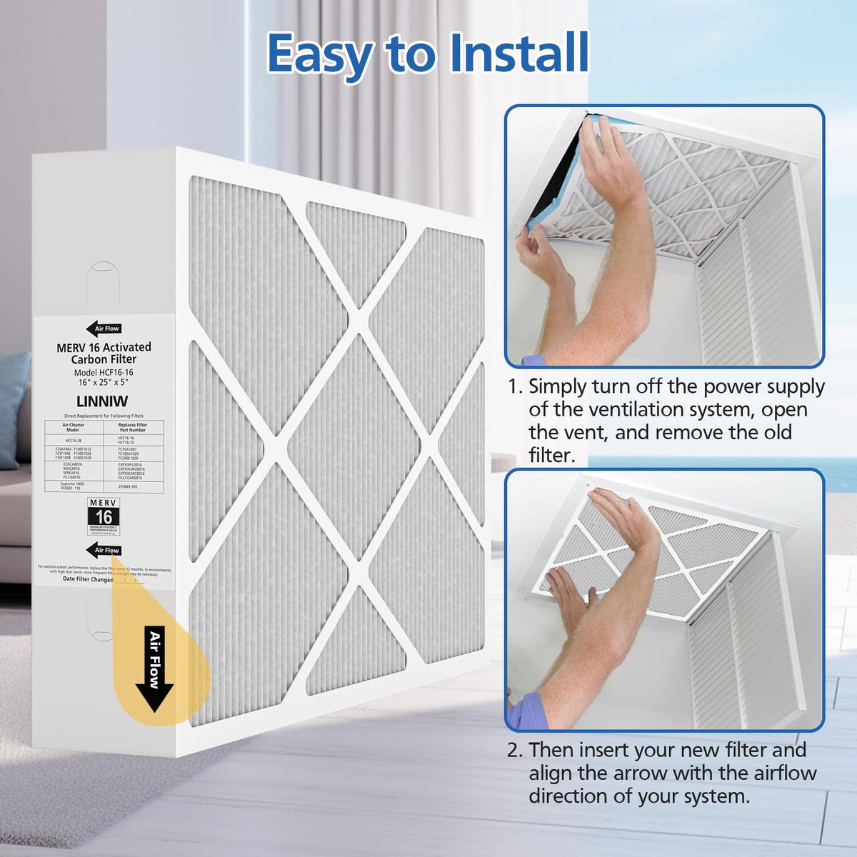 Carbon-coated fiber in LINNIW X6672 shows odor-control potential.