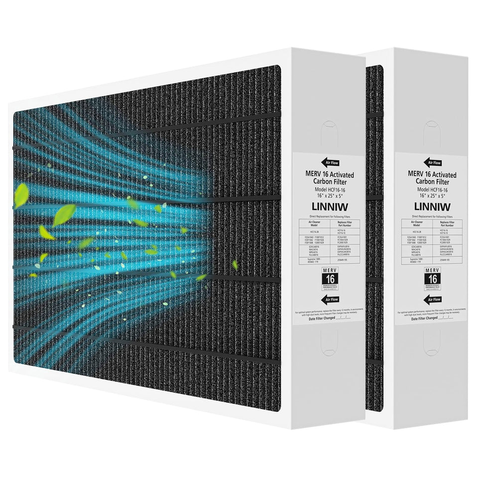 LINNIW X6672 2-pack front view demonstrating easy installation and broad compatibility