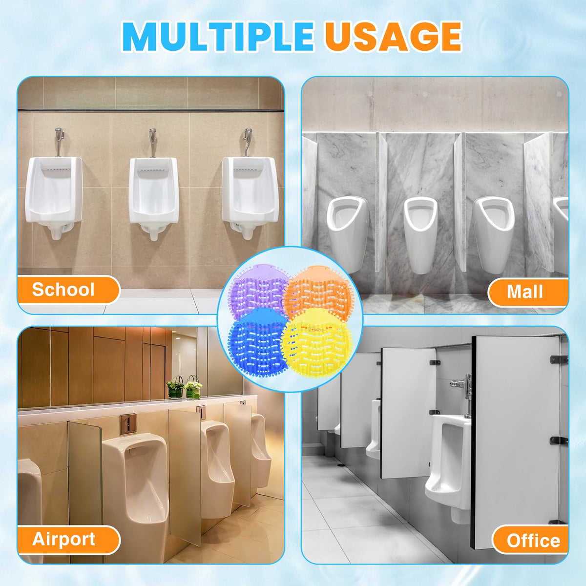 LINSIRON restroom deodorizer in action for cleaner public spaces.