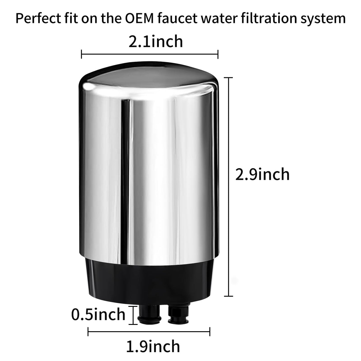 Linsuely coconut carbon block delivers high-efficiency filtration.