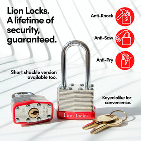 Lion Locks single-key convenience reduces bulky keyrings.