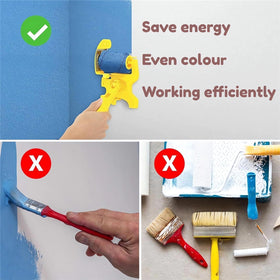 LIONICE Paint Edger Pro brushes help smooth edges along corners