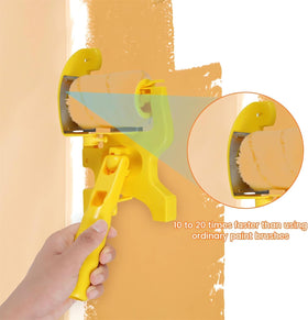 LIONICE roller-brush combo prevents pooling and ensures even texture.