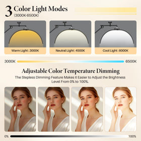 LIONVISON remote control for quick lighting from anywhere in the room.