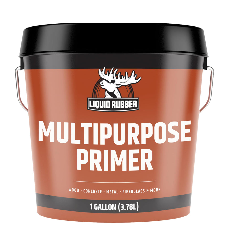 Liquid Rubber Multipurpose Primer on wood surface for strong adhesion and blister prevention