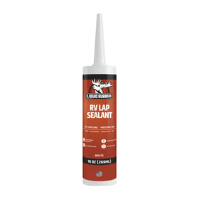 Liquid Rubber RV Lap Sealant tube ready for roof detailing and waterproofing