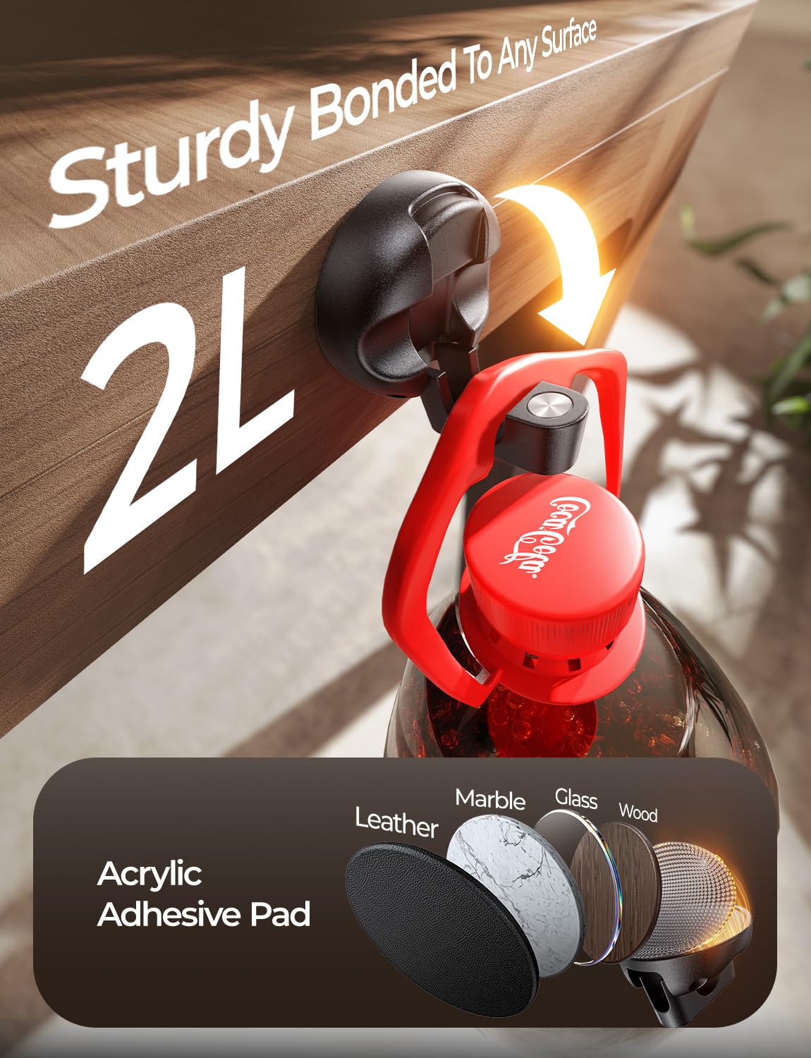 LISEN clip highlights residue-free adhesive and extra pads