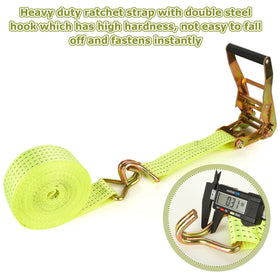 LISHINE polyester webbing delivers wear resistance and gentle cargo contact.