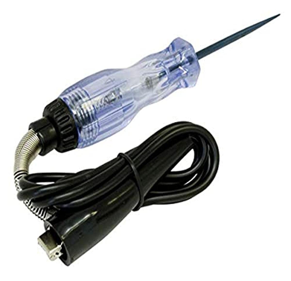 Lisle 28400 heavy-duty circuit tester front view for quick low-voltage checks up to 12V