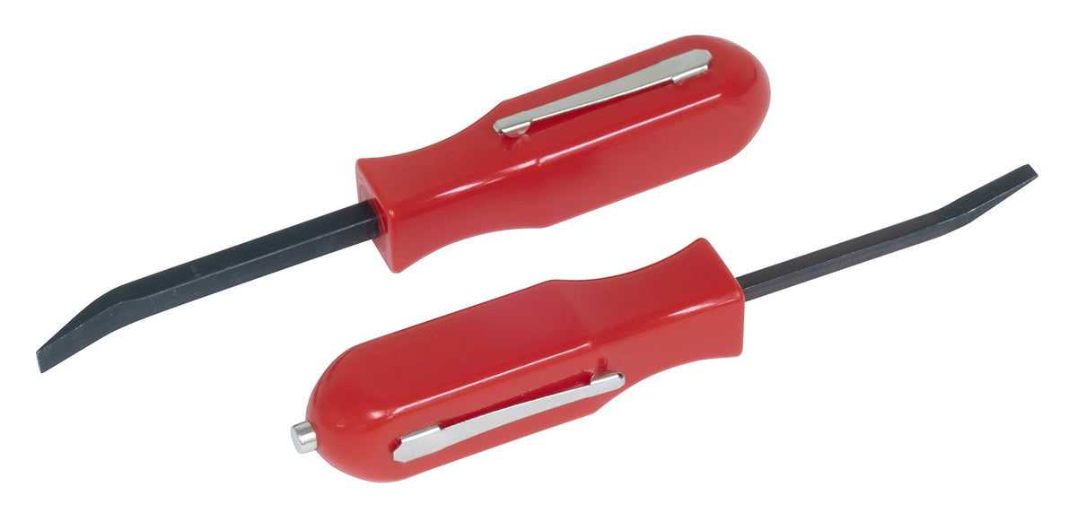 Lisle 35170 pocket pry bar with pocket clip for removing small seals and clips.