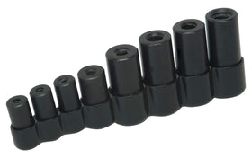 Lisle 70500 tap socket set in vinyl holder for compact storage