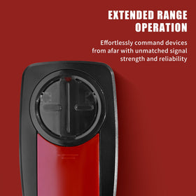 In-box LISMODZ remote includes battery and visor clip for quick setup.