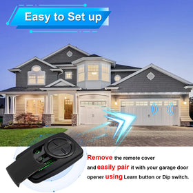 LISMODZ Klik5U-BK2 remote two-device capability in use