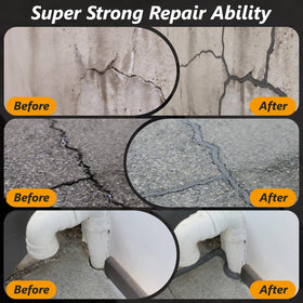 LISRUX self-leveling crack filler creates a smooth surface for seamless joints