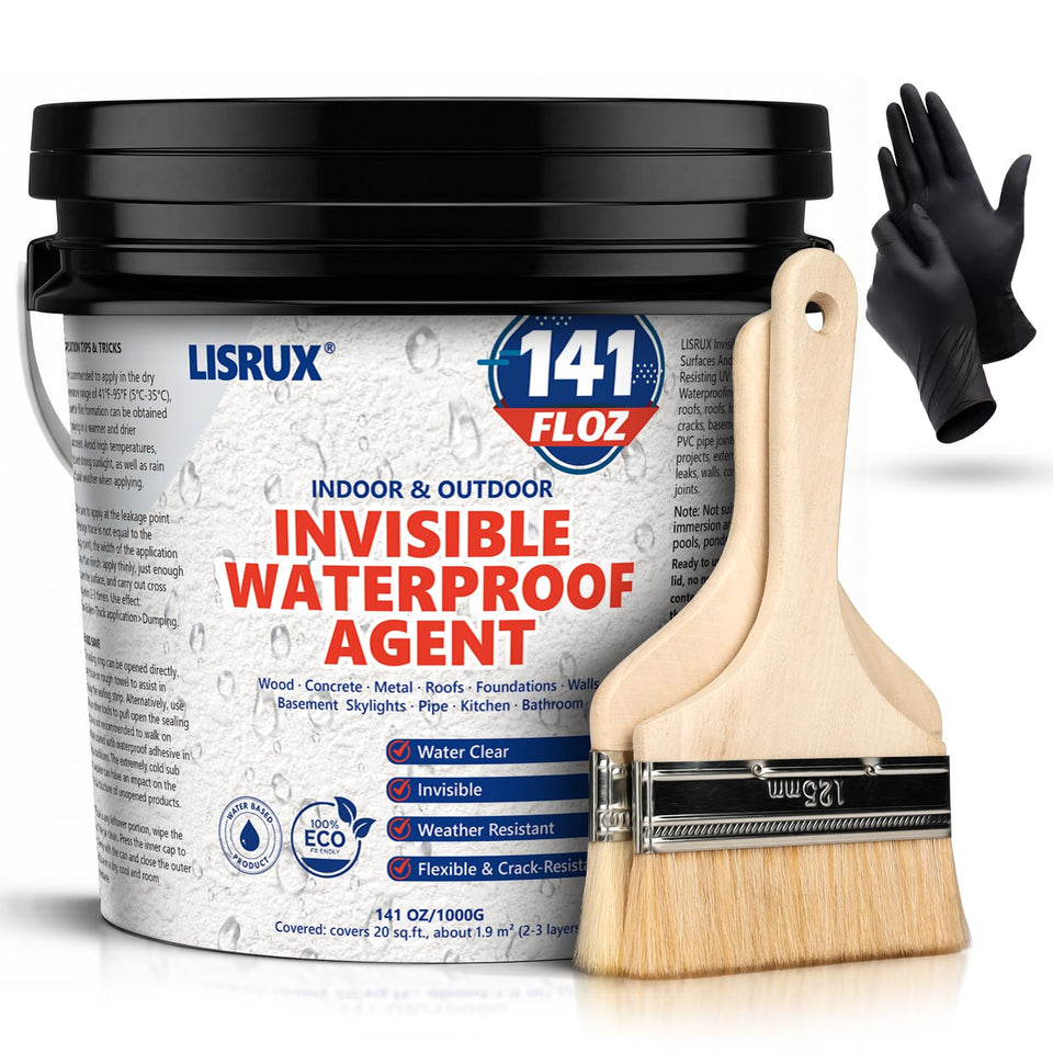 LISRUX transparent sealant bottle for indoor and outdoor waterproofing