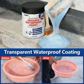 Terrace use of LISRUX protects outdoor spaces with a water-based coating