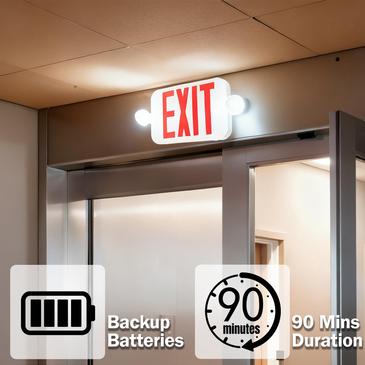 LIT-PaTH UL924-certified exit sign for reliable egress lighting