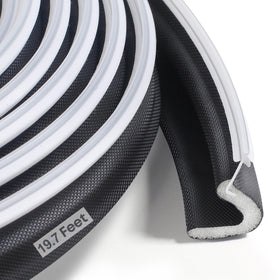 Litaibai extra-long kerf weatherstrip roll fitting grooved doors to reduce drafts