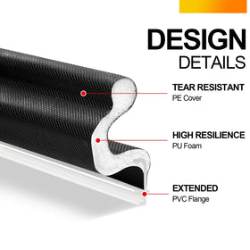 Litaibai large-gap sealing covers wide door gaps effectively.