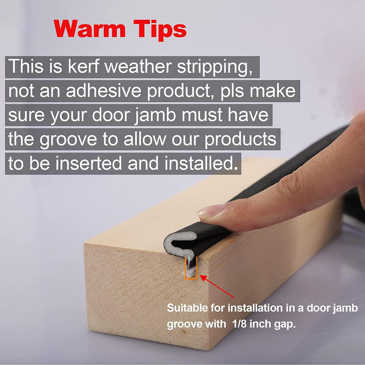 Litaibai PU foam maintains a tight seal across seasons.