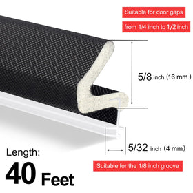 Litaibai PVC flange keeps the kerf seal securely positioned