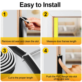 Litaibai soundproof draft-blocking seal reduces indoor noise and drafts.