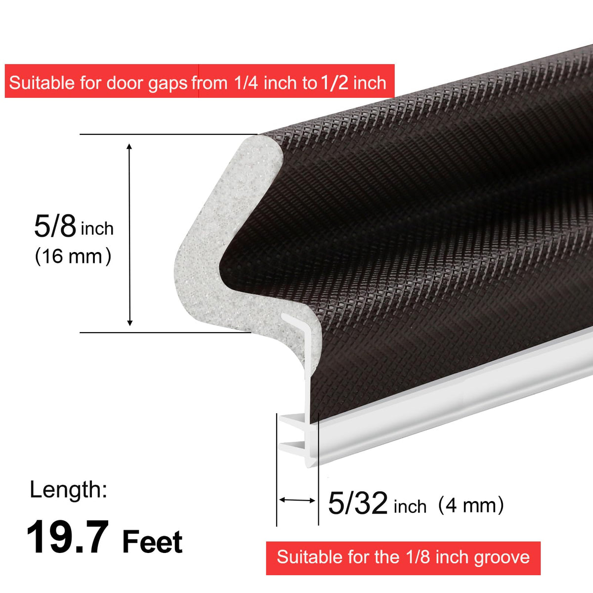 Litaibai tear-resistant PE cover resists wear.