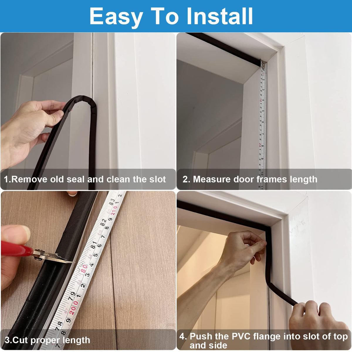 Litaibai white plastic flange inserts into groove for secure, slip-free sealing